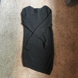 Grey Sweater Dress